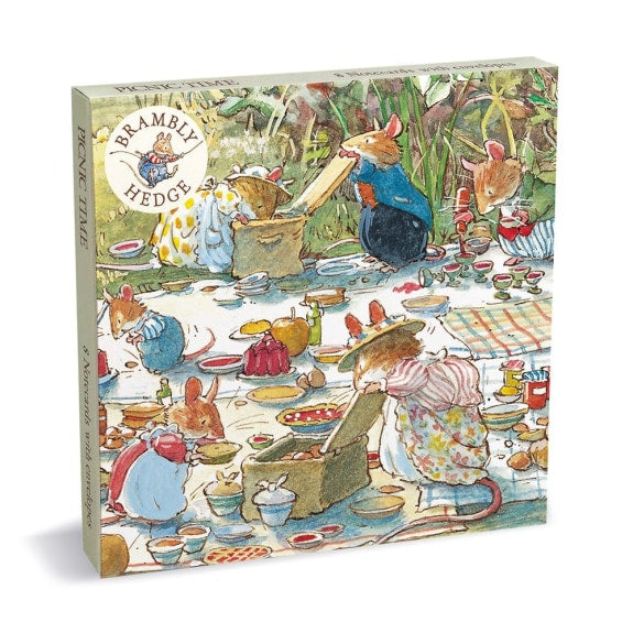 Picnic Time By Brambly Hedge Pack of 8 Notecards