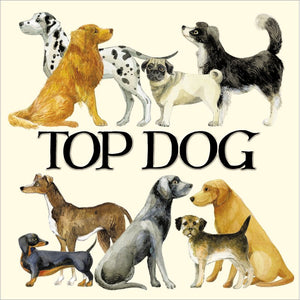 Top Dog Blank Card by Emma Bridgewater.