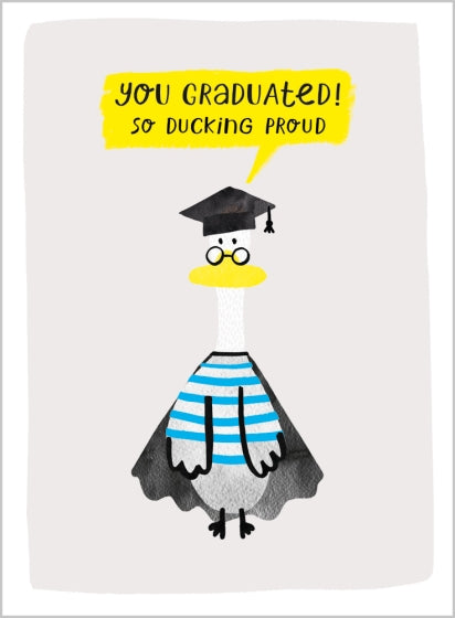 Duck Graduation Card