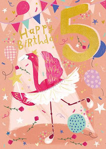 5th Birthday Card