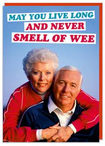 Smell Of Wee Birthday Card