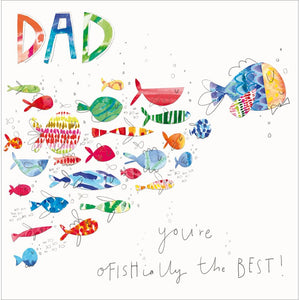 Best Dad Fish Father’s Day Card