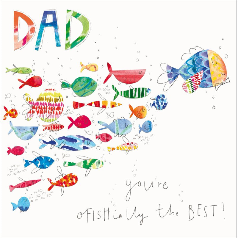 Best Dad Fish Father’s Day Card