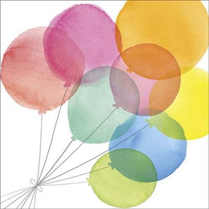 Balloons Blank Card