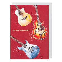 Load image into Gallery viewer, Guitar Birthday Card
