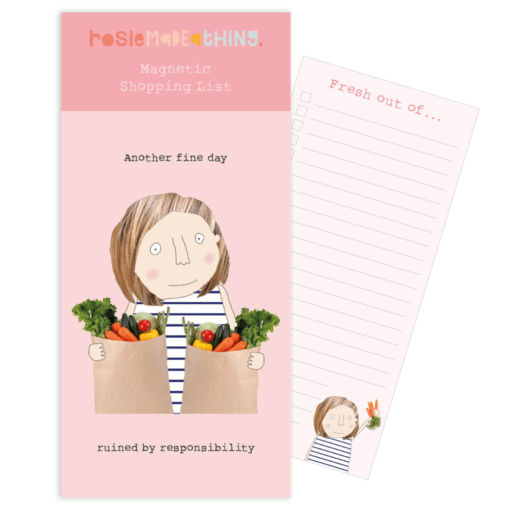 Another Fine Day Magnetic Notepad By RosieMadeAThing