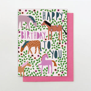 Unicorn Birthday Card