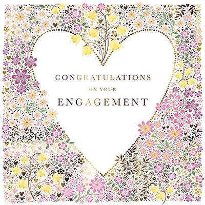 Congratulations On Your Engagement Card