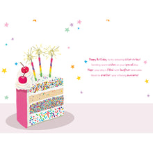 Load image into Gallery viewer, Sister-in-Law Birthday Cake Birthday Card
