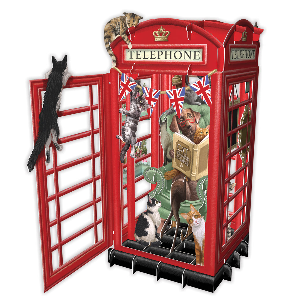 Dog & Bone 3D Stand Up & Stand Out Card