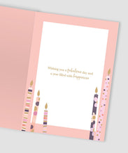 Load image into Gallery viewer, Birthday Cake and Candles Sister Birthday Card
