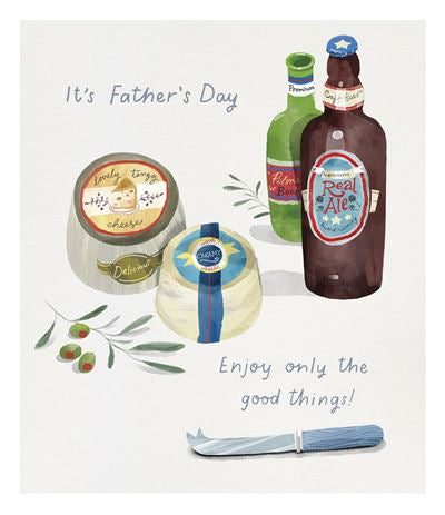 Beer &  Cheese Father’s Day Card
