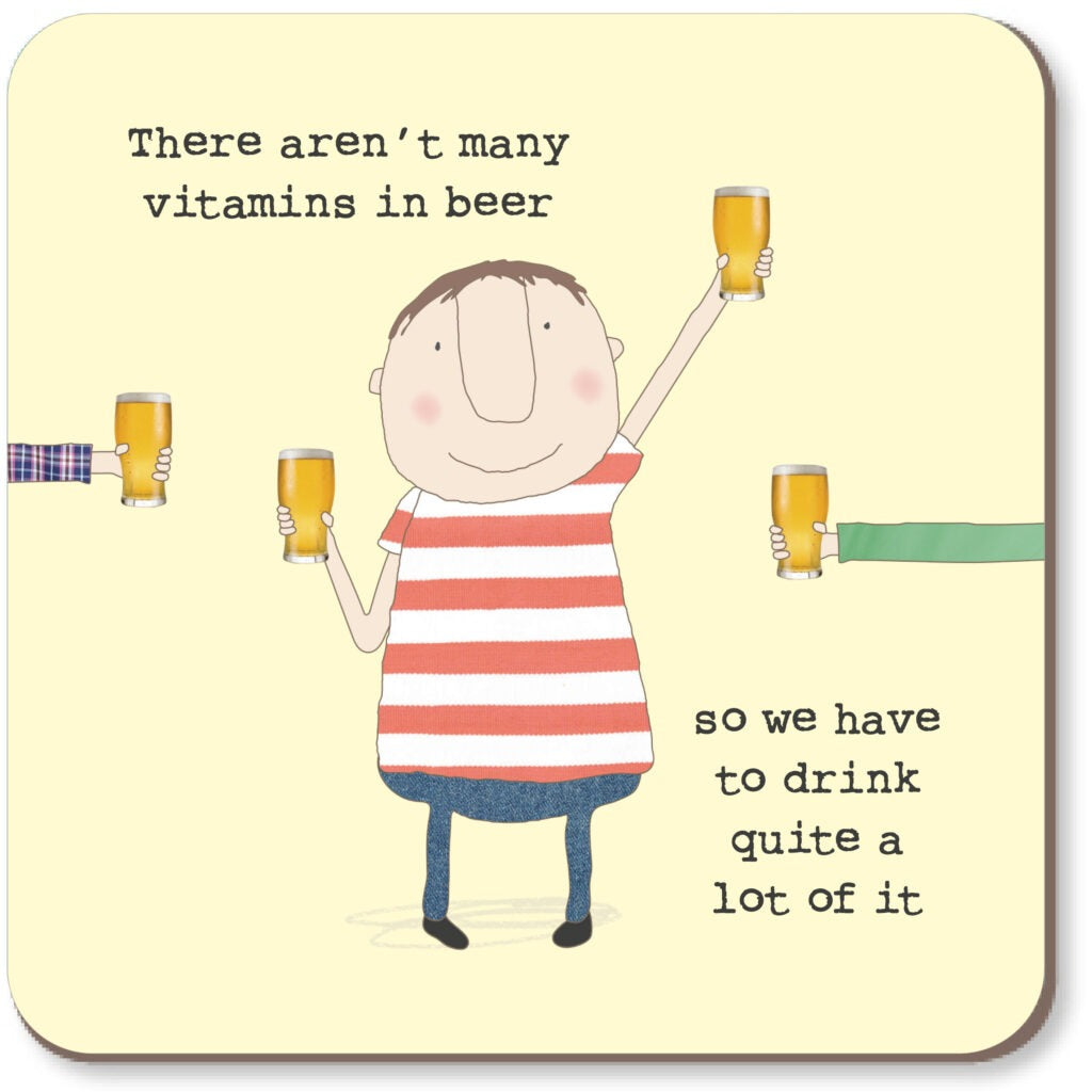Vitamins Coaster By RosieMadeAThing