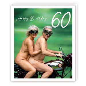 60th Birthday Humour Card