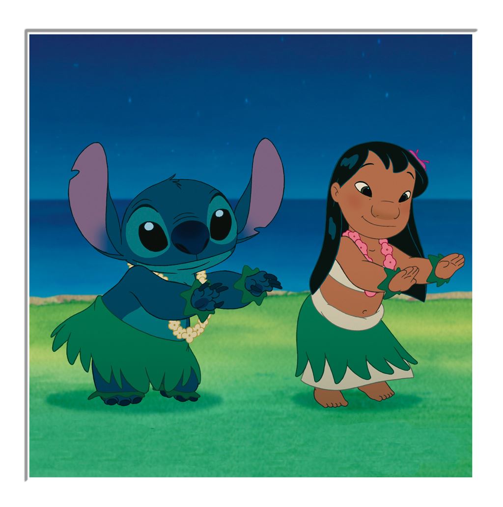Disney-Lilo and Stitch Blank Card