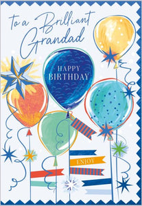 Brilliant Grandad Birthday Card