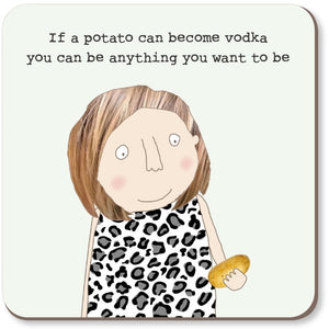 If A Potato Can Become Vodka Coaster By RosieMadeAThing