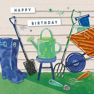 Gardening  Birthday Card