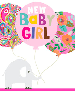 New Baby Girl Card