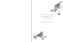 Load image into Gallery viewer, Robins To The One I Love Christmas Card
