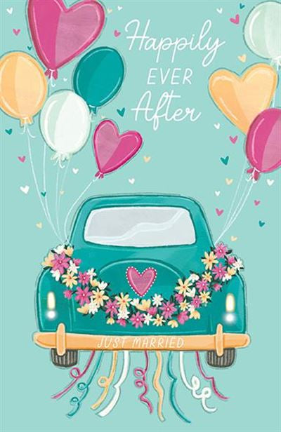 Happily Ever After Wedding Card