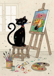 Artist Kitty Card