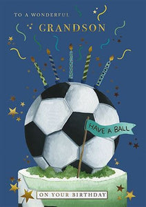 Wonderful Grandson Birthday Card