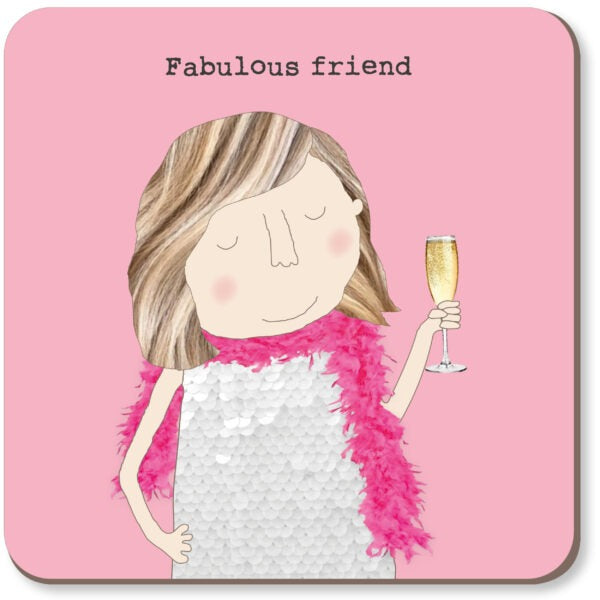 Fabulous Friend Coaster By RosieMadeAThing