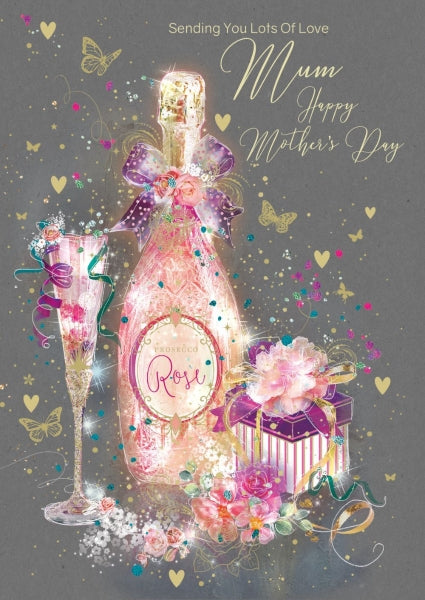 Prosecco Rosé Mother’s Day Card