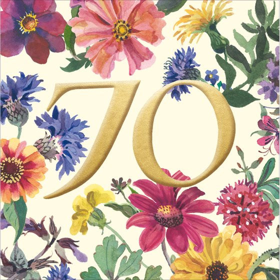 Emma Bridgewater 70th Birthday Card