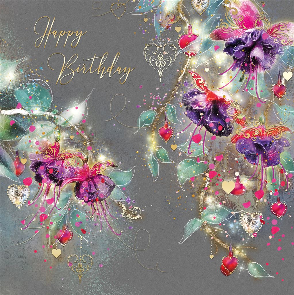 Floral Birthday Card