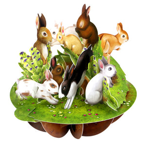 Rabbit 3D Card