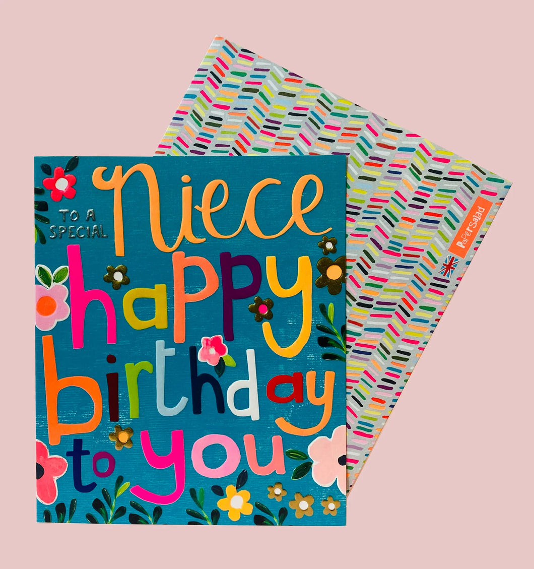Special Niece Birthday Card
