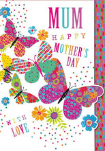 Load image into Gallery viewer, Colourful Butterflies Mother’s Day Card
