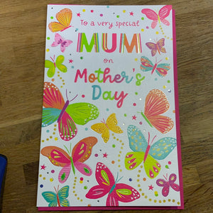 Very Special Mum On Mothers Day Card