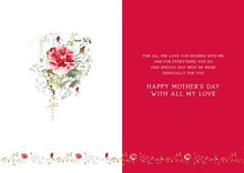 Load image into Gallery viewer, Red Rose Wife Mother’s Day Card
