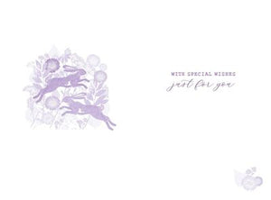 Two Hares Someone Very Special Easter Card