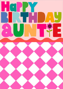 Auntie Birthday Card