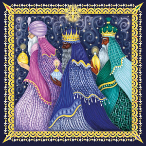 Three Wise Men Pack Of 5 Christmas Cards