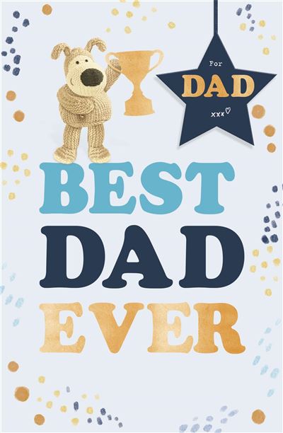 Best Dad Ever Boofle Father’s Day Card