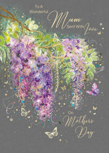 Load image into Gallery viewer, Purple Flowers Mother’s Day Card
