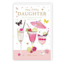 Load image into Gallery viewer, Daughter Cocktails Birthday Card
