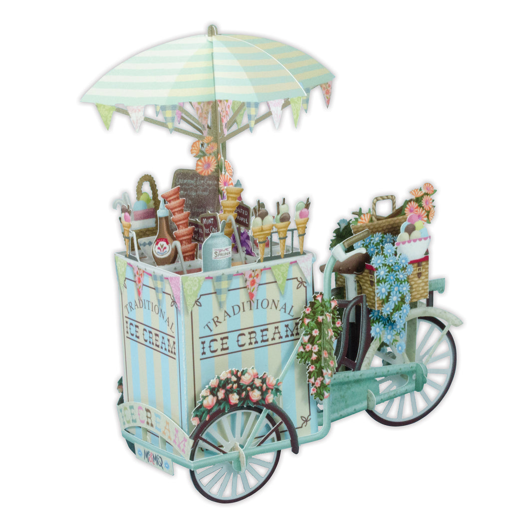 3D Stand Up & Stand Out Ice Cream Seller Card