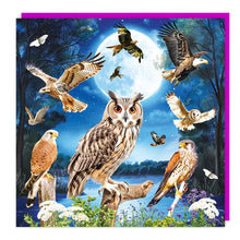 Load image into Gallery viewer, Birds Of Prey Blank Lenticular 3D Card
