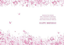 Load image into Gallery viewer, Wild Flower Sister Birthday Card
