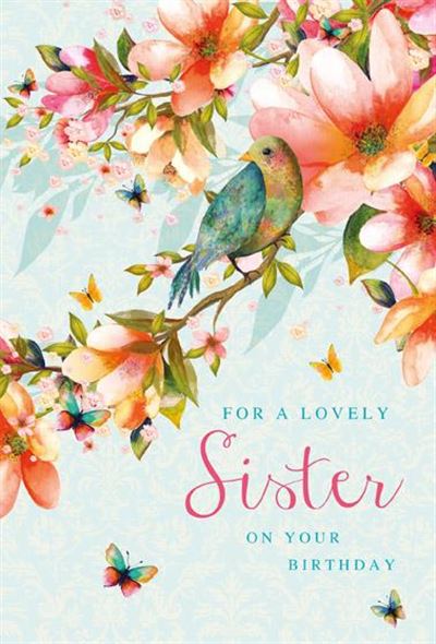 Sister Birthday Card