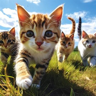 Cute Kittens Blank Card
