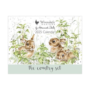 'The Country Set' Landscape Calendar 2025 By Wrendale Designs