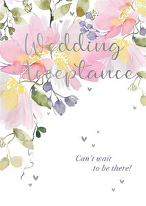 Wedding Acceptance Card