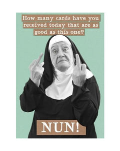 Received Nun Card